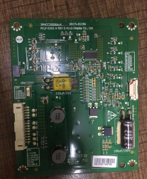 6917L-0119A, PCLF-D202 A, PCLF-D202 A REV 0.41, ARÇELİK A42-LEP-6B, LG DISPLAY, Led Driver Board, LC420EUN-SFF4