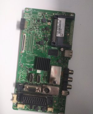 17MB110P, 23390144, VESTEL 43FB7500, MAİN BOARD, VES430UNEL-2D-U01